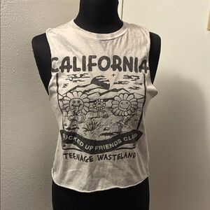 Local Authority Los Angeles FUFC California Graphic Sleeveless Top XS